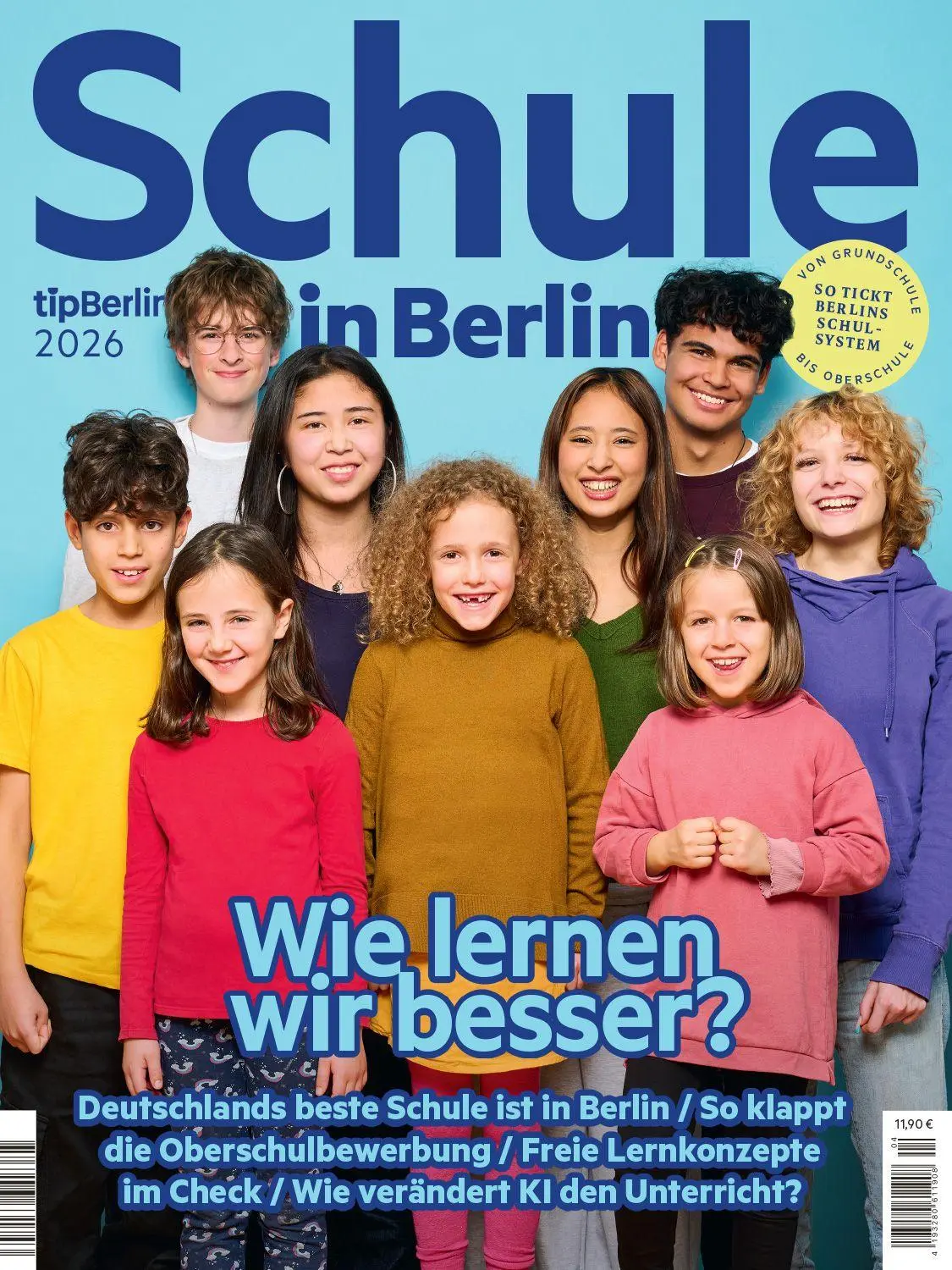 Cover: 9783946631743 | Schule in Berlin 2026 | Besser lernen | Tip Berlin Media Group GmbH