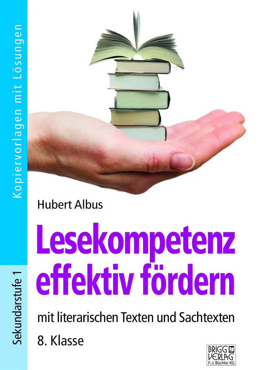 Cover: 9783956601743 | Lesekompetenz effektiv fördern - 8. Klasse | Hubert Albus | Buch