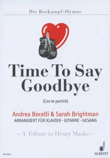 Cover: 9790001121743 | Time To Say Goodbye | Francesco Sartori | Buch | 6 S. | Englisch