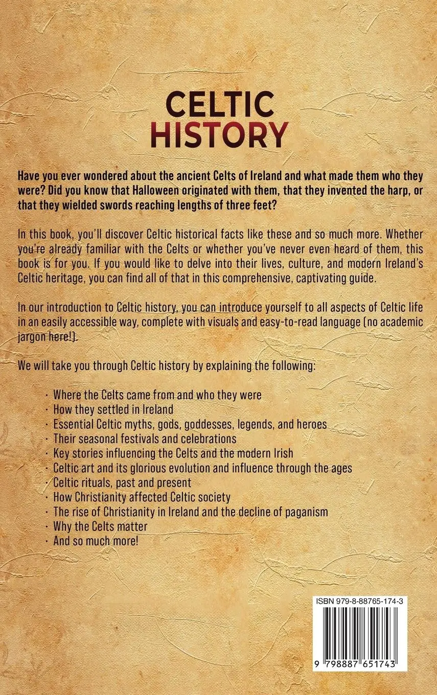 Rückseite: 9798887651743 | Celtic History | An Enthralling Overview of the Celts | Billy Wellman