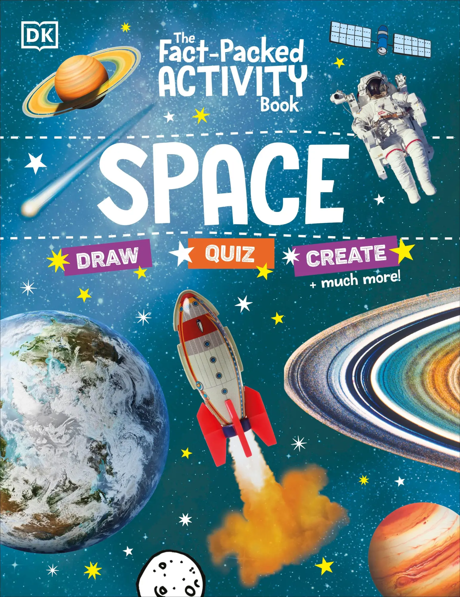 Cover: 9780241491843 | The Fact-Packed Activity Book: Space | Dk | Taschenbuch | Englisch