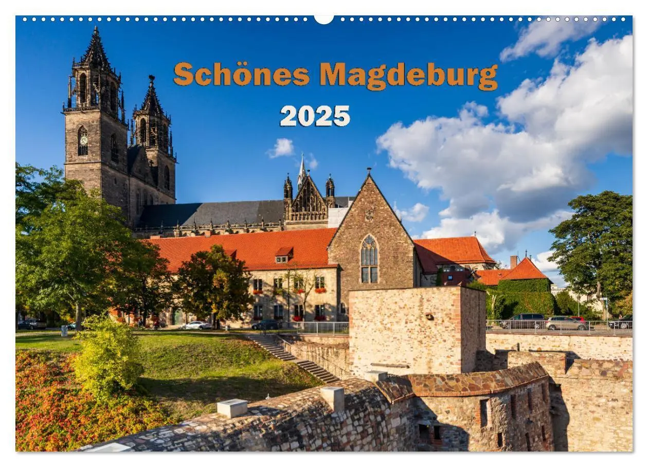 Cover: 9783383831843 | Schönes Magdeburg (Wandkalender 2025 DIN A2 quer), CALVENDO...