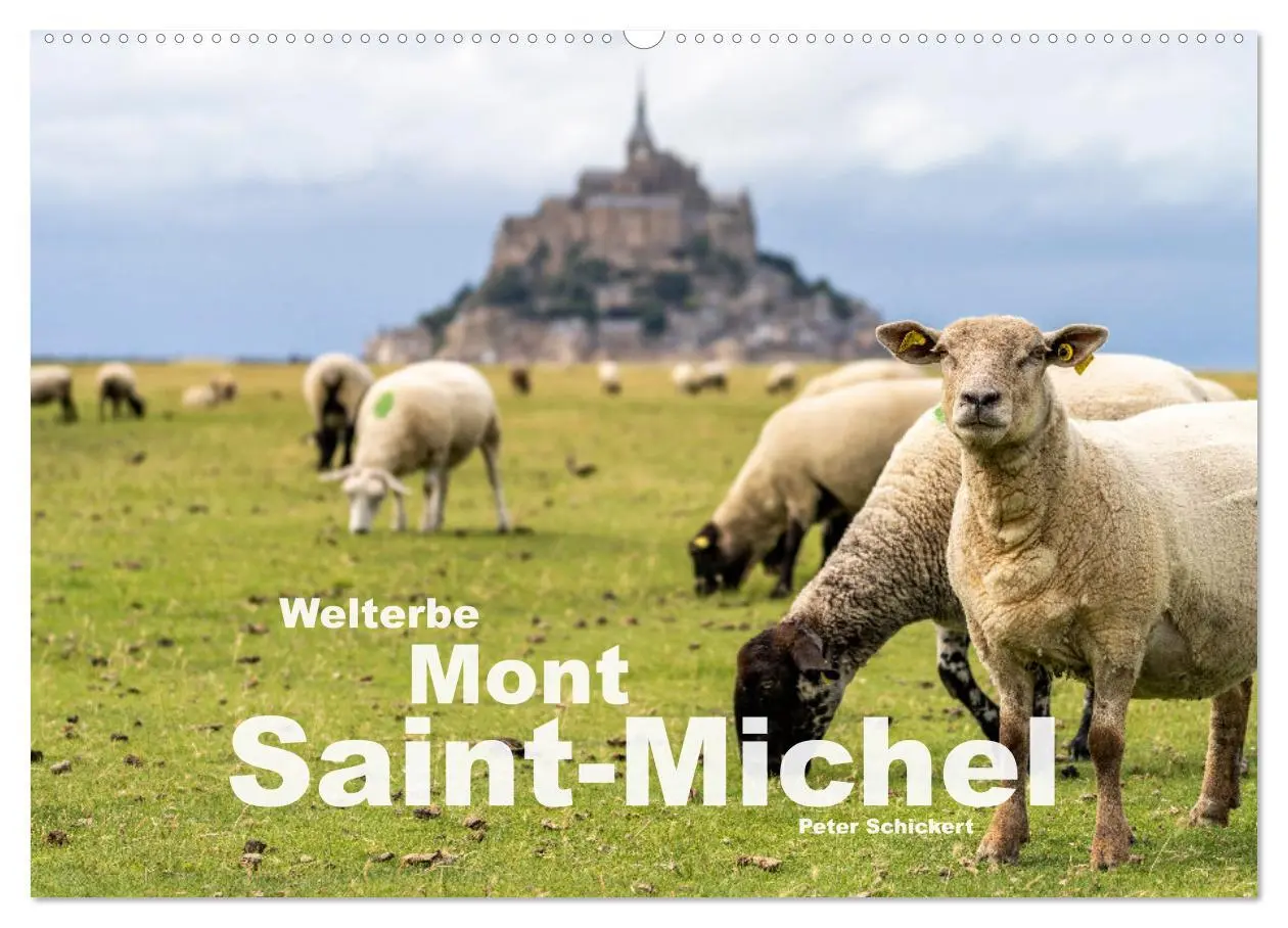 Cover: 9783457561843 | Welterbe Mont-Saint-Michel (Wandkalender 2026 DIN A2 quer),...