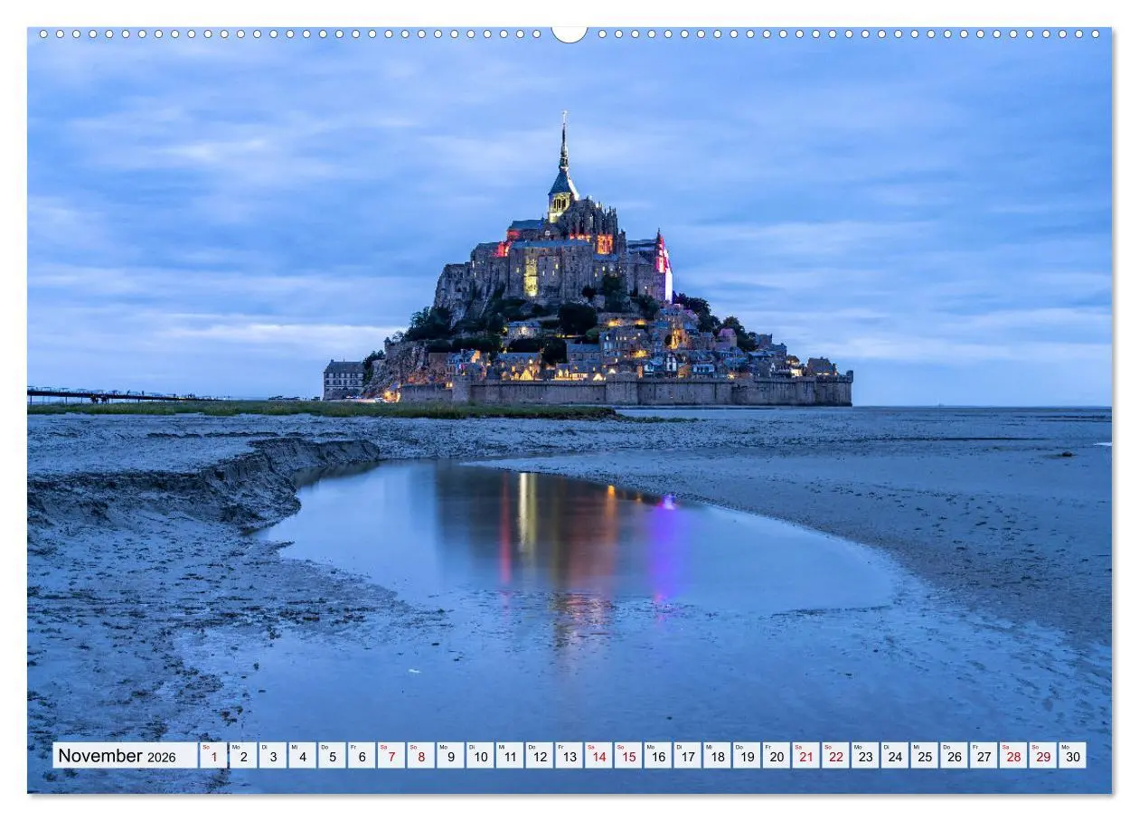 Bild: 9783457561843 | Welterbe Mont-Saint-Michel (Wandkalender 2026 DIN A2 quer),...