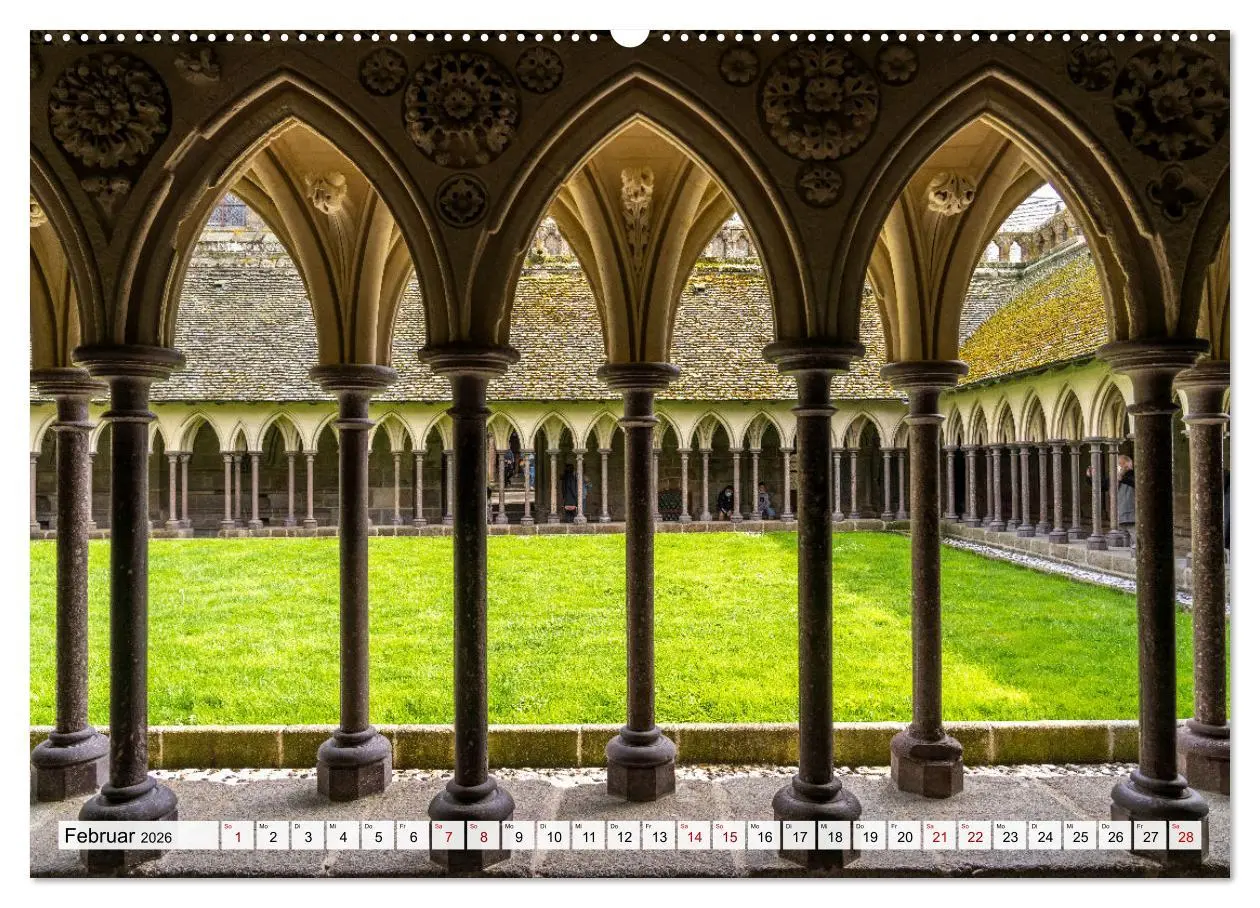 Bild: 9783457561843 | Welterbe Mont-Saint-Michel (Wandkalender 2026 DIN A2 quer),...