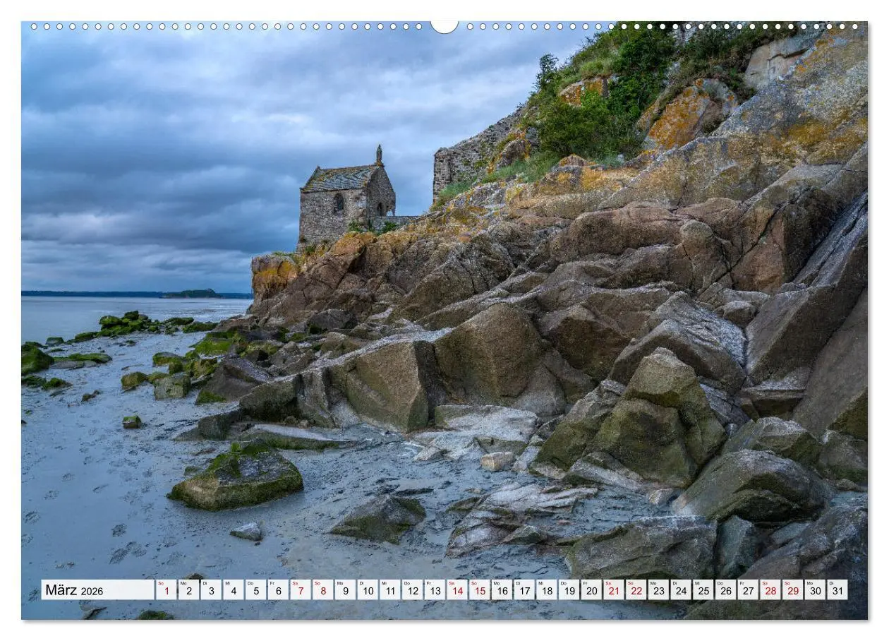 Bild: 9783457561843 | Welterbe Mont-Saint-Michel (Wandkalender 2026 DIN A2 quer),...
