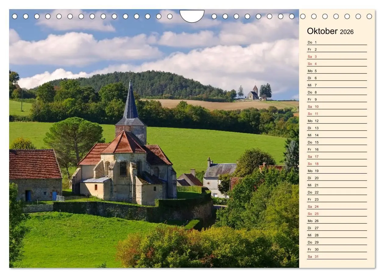 Bild: 9783457871843 | Burgund - Das grüne Herz Frankreichs (Wandkalender 2026 DIN A4...