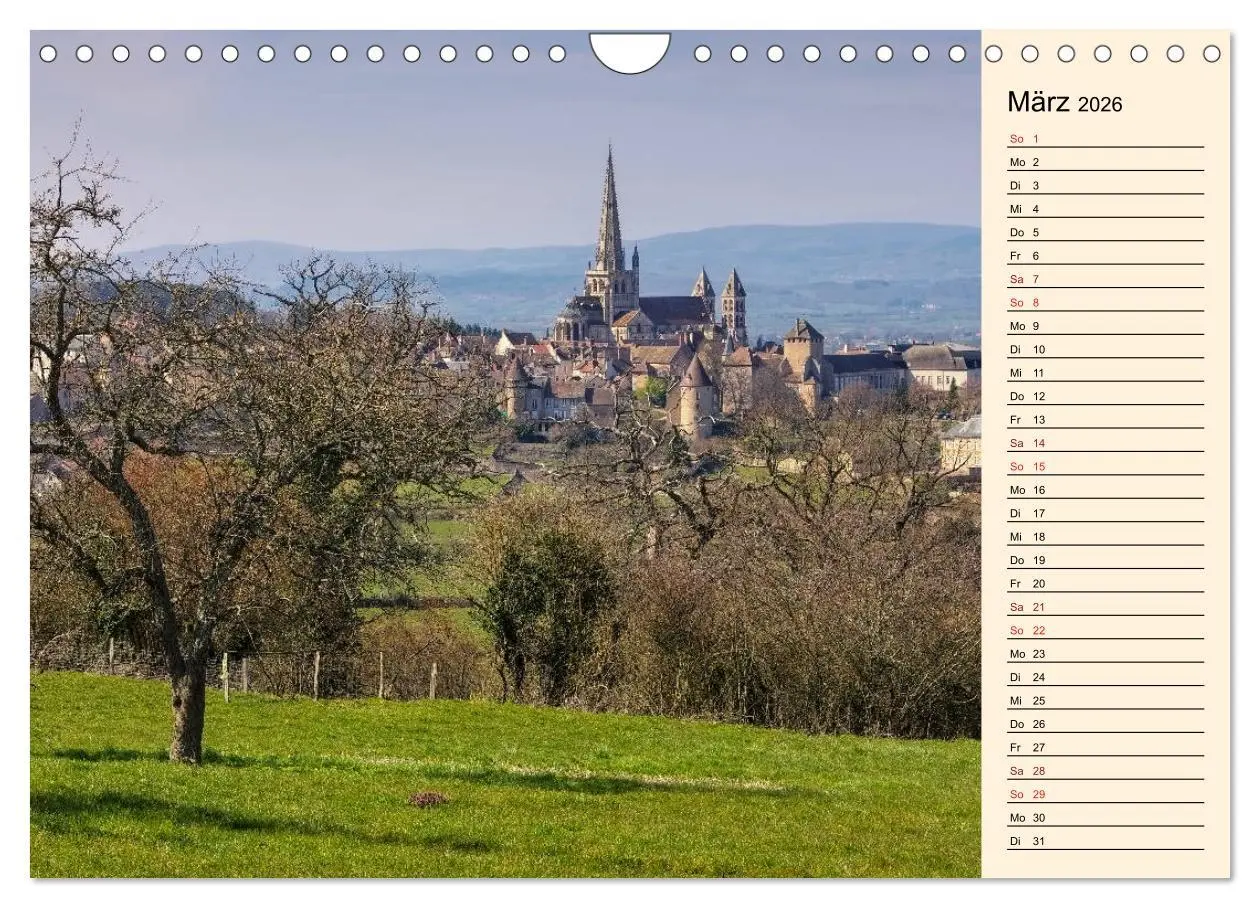 Bild: 9783457871843 | Burgund - Das grüne Herz Frankreichs (Wandkalender 2026 DIN A4...