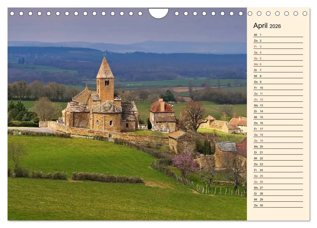 Bild: 9783457871843 | Burgund - Das grüne Herz Frankreichs (Wandkalender 2026 DIN A4...