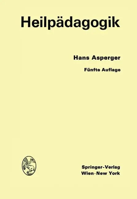 Cover: 9783709181843 | Heilpädagogik | Hans Asperger | Taschenbuch | Paperback | viii | 2012
