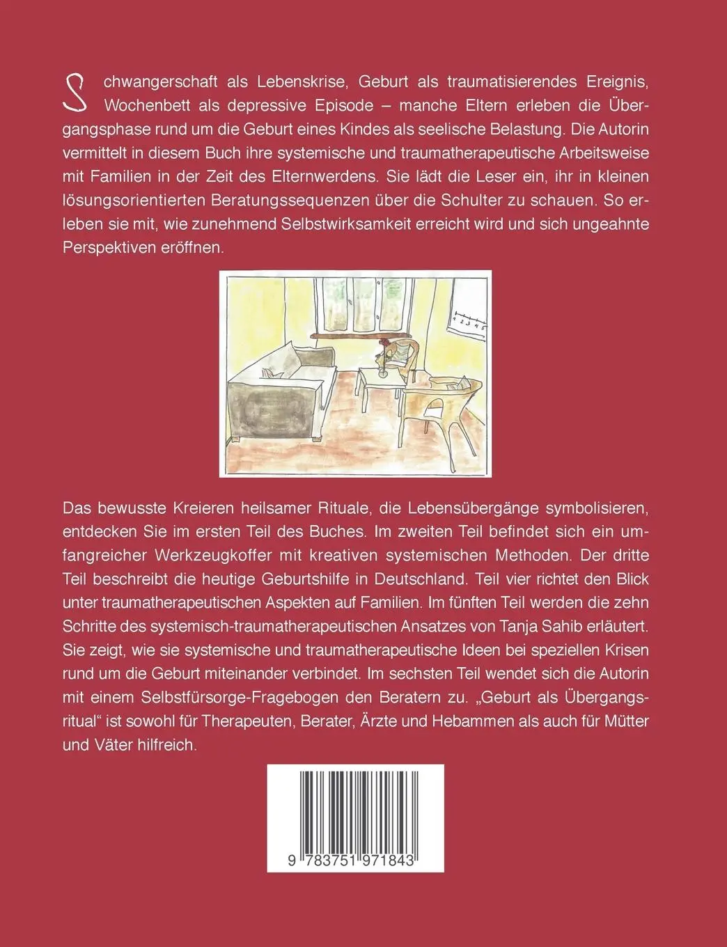 Rückseite: 9783751971843 | Geburt als Übergangsritual | Tanja Sahib | Taschenbuch | Paperback