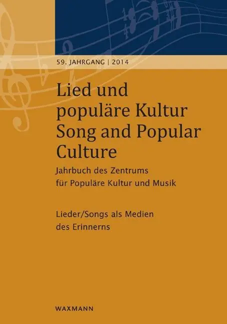 Cover: 9783830931843 | Lied und populäre Kultur - Song and Popular Culture 59 (2014) | Buch