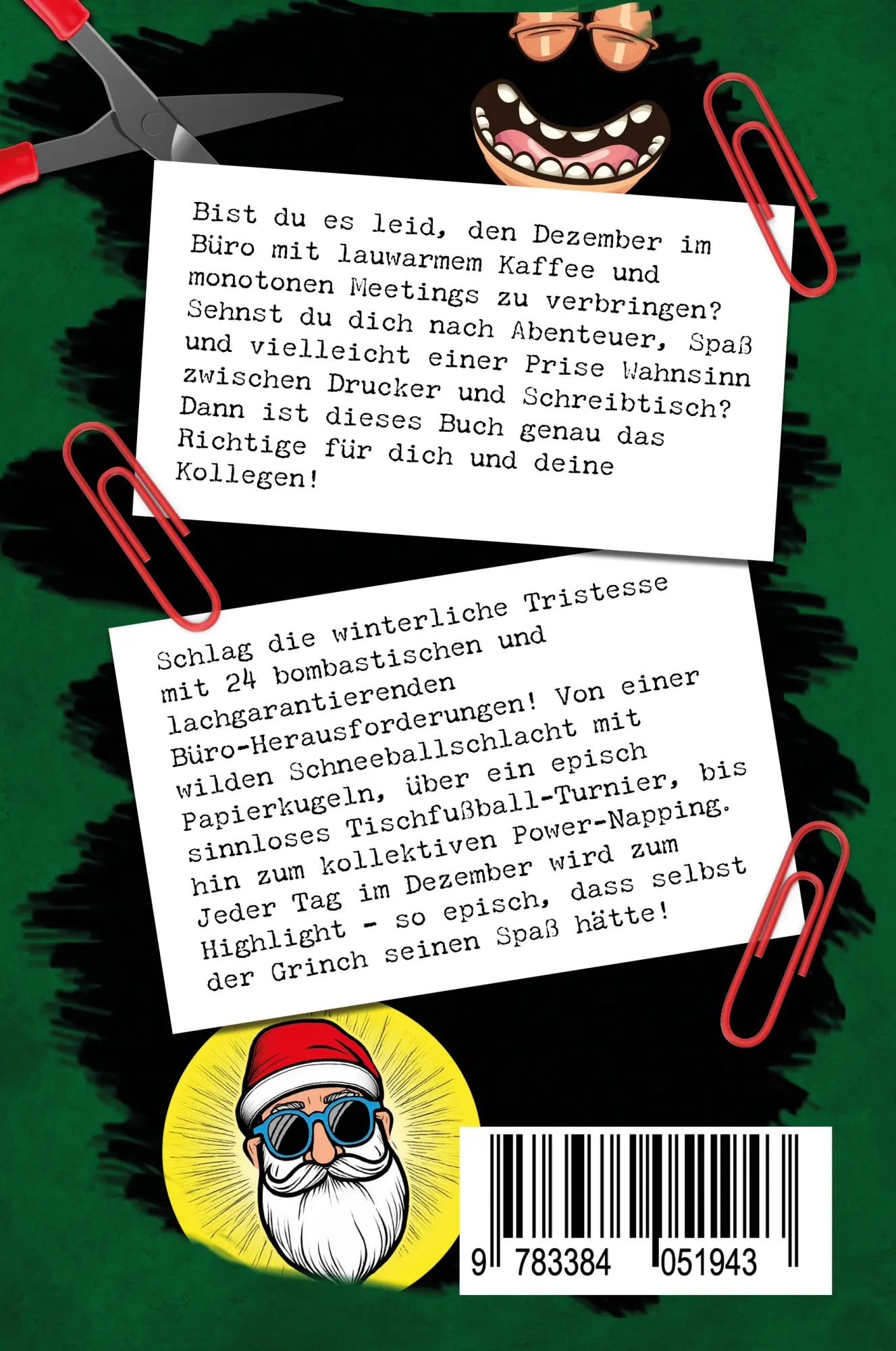 Rückseite: 9783384051943 | Verrückt, verrückter, Büro-Advent | Carola Stehr | Taschenbuch | 56 S.