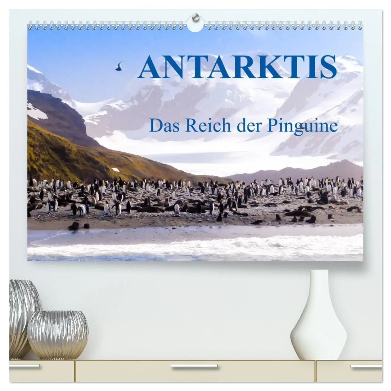Cover: 9783516191943 | Antarktis - Das Reich der Pinguine (hochwertiger Premium...