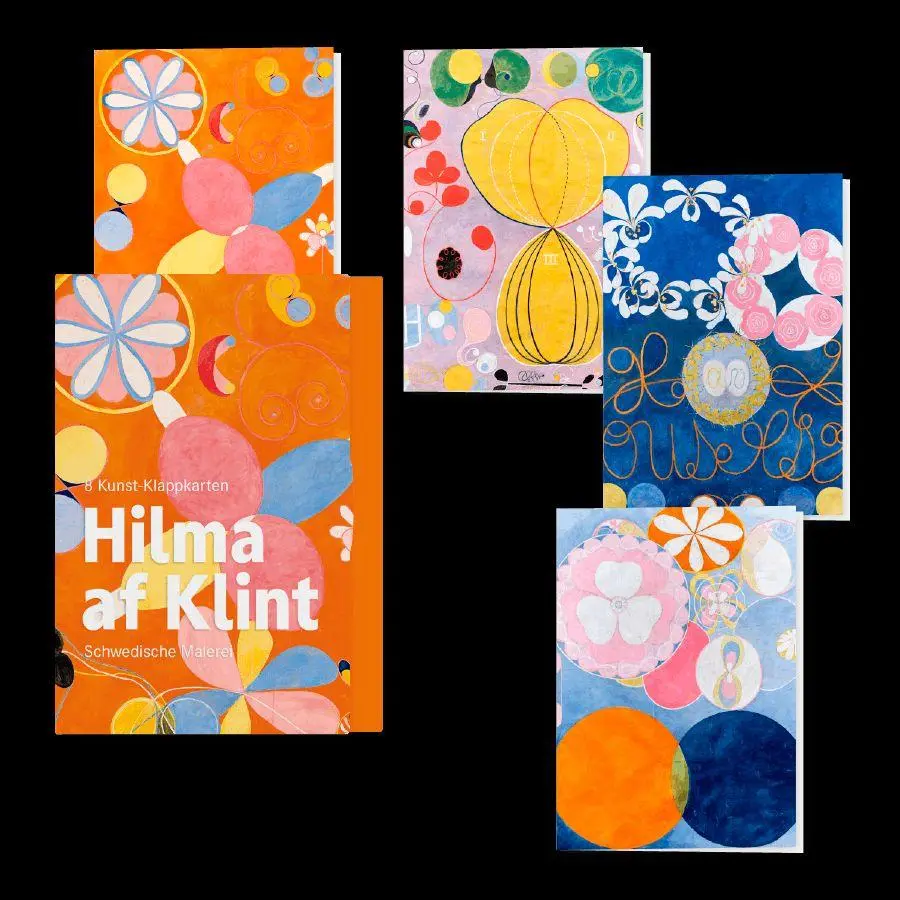 Cover: 9783968491943 | Hilma af Klint - Acht Kunst-Klappkarten | Hilma af Klint | Taschenbuch