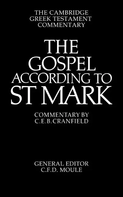 Cover: 9780521092043 | The Gospel According to St Mark | An Introduction and Commentary