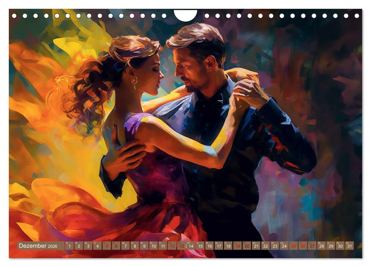 Bild: 9783457372043 | Tanz Leidenschaft in Bewegung (Wandkalender 2026 DIN A4 quer),...