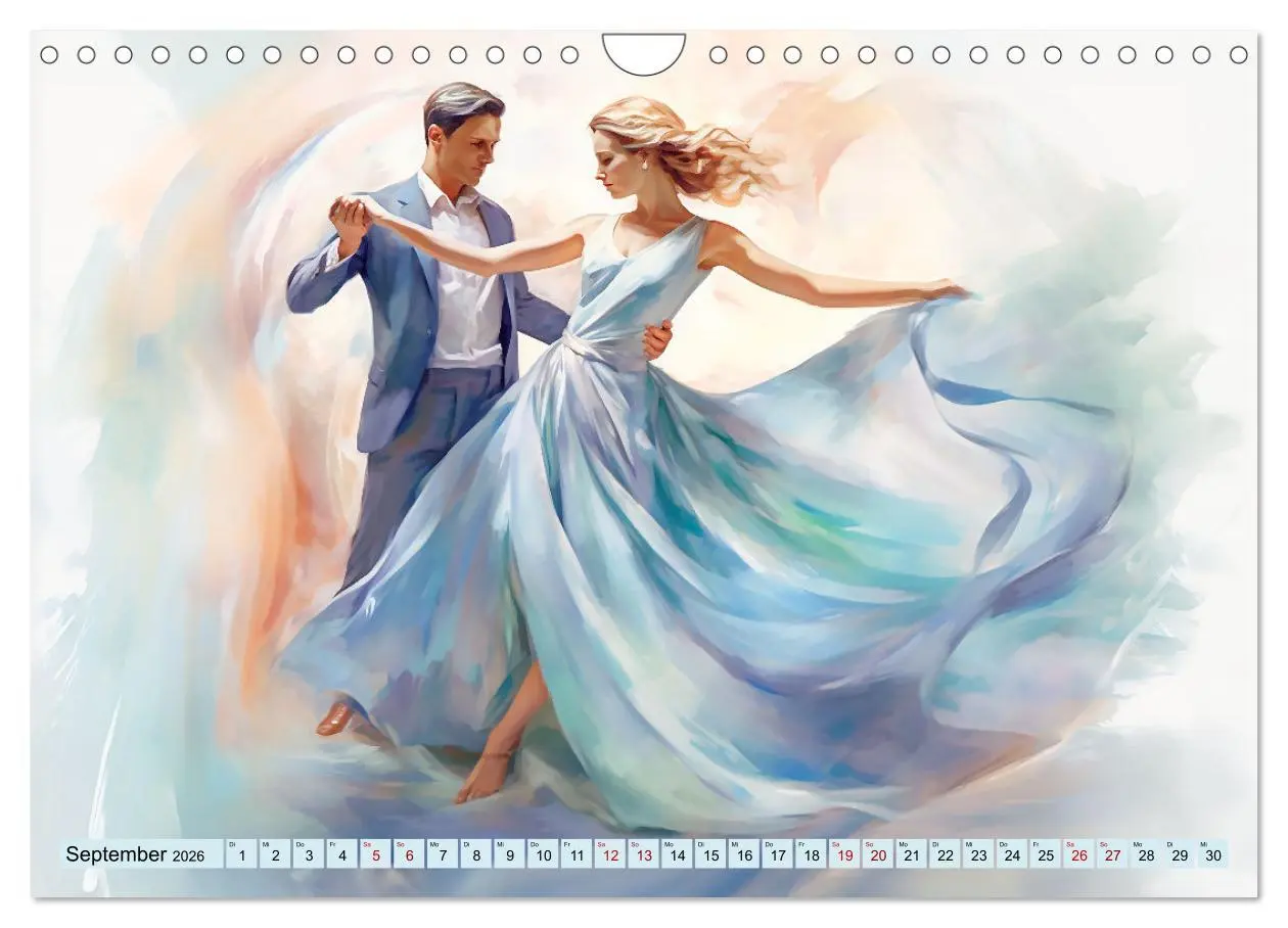 Bild: 9783457372043 | Tanz Leidenschaft in Bewegung (Wandkalender 2026 DIN A4 quer),...