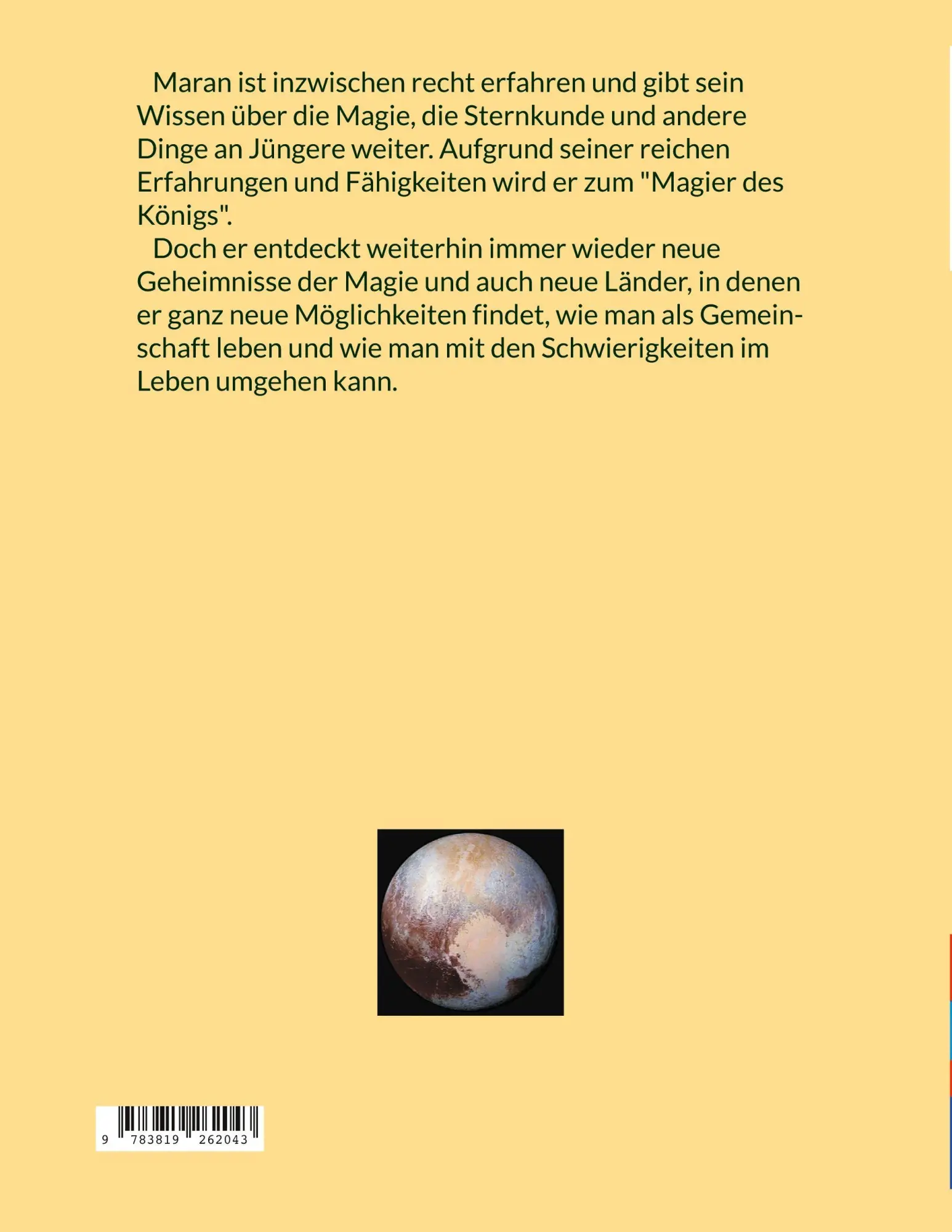 Rückseite: 9783819262043 | Maran der Lehrer | Der Weg der Sonne Band VIII | Harry Eilenstein