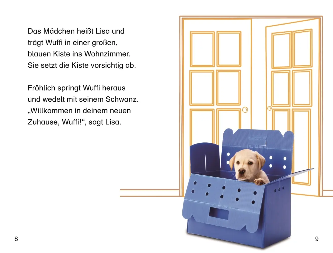 Rückseite: 9783831042043 | SUPERLESER! Wuffis neues Zuhause | DK Verlag - Kids | Buch | 48 S.