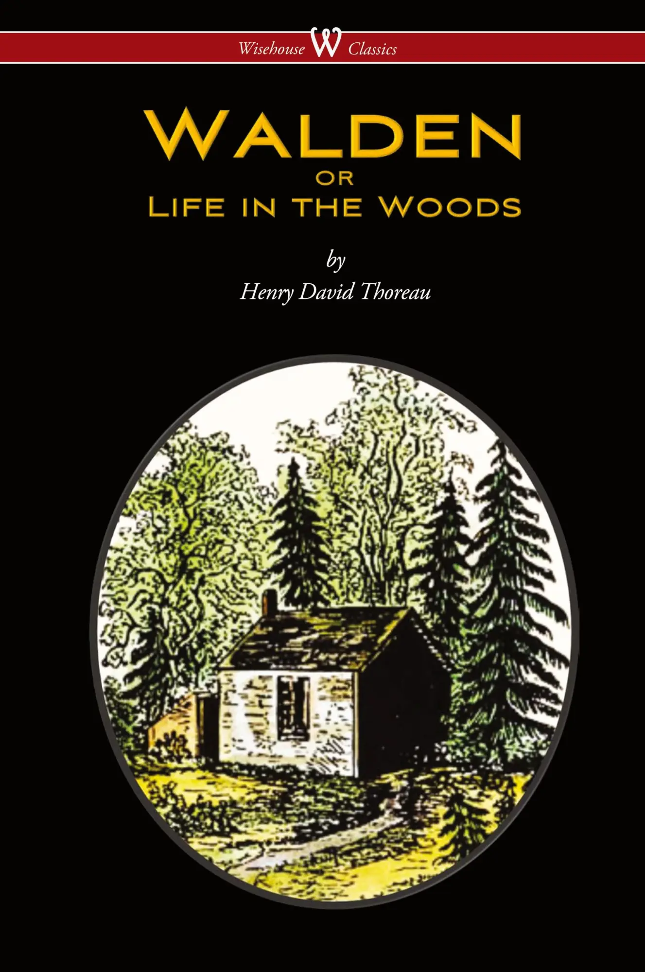 Cover: 9789176372043 | WALDEN or Life in the Woods (Wisehouse Classics Edition) | Thoreau