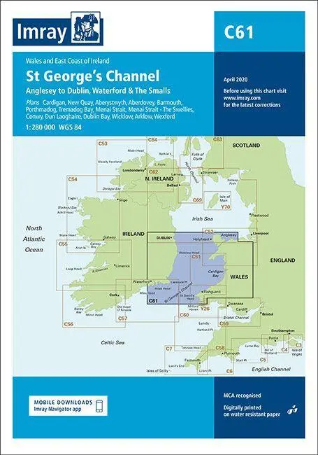 Cover: 9781786792143 | C61 St George's Channel | Anglesey to Dublin, Waterford and the Smalls