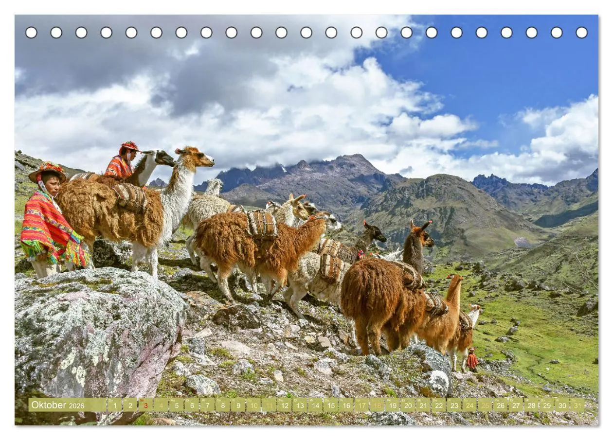 Bild: 9783457502143 | Peru: Natur mit Geschichte (Tischkalender 2026 DIN A5 quer),...