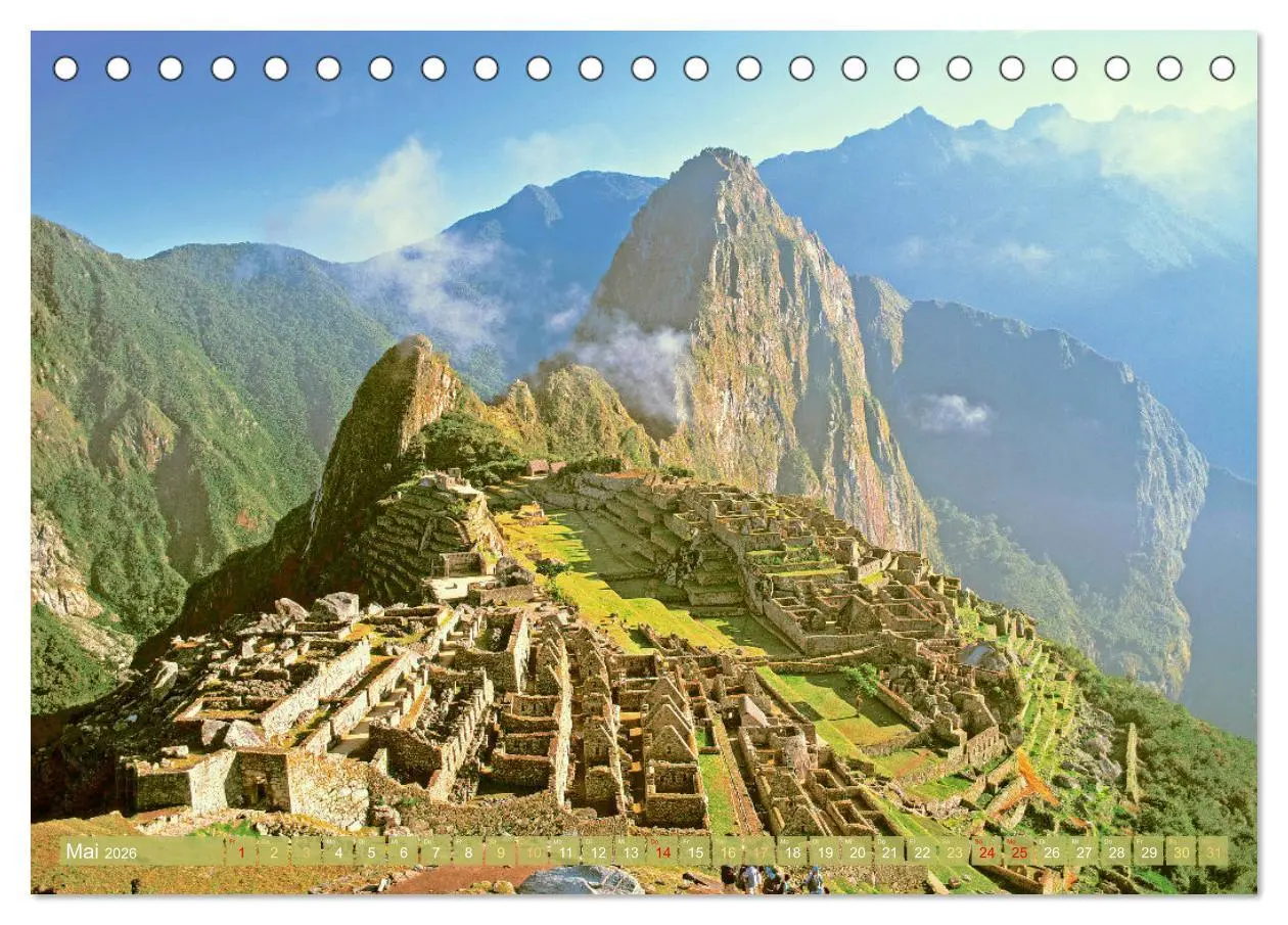 Bild: 9783457502143 | Peru: Natur mit Geschichte (Tischkalender 2026 DIN A5 quer),...