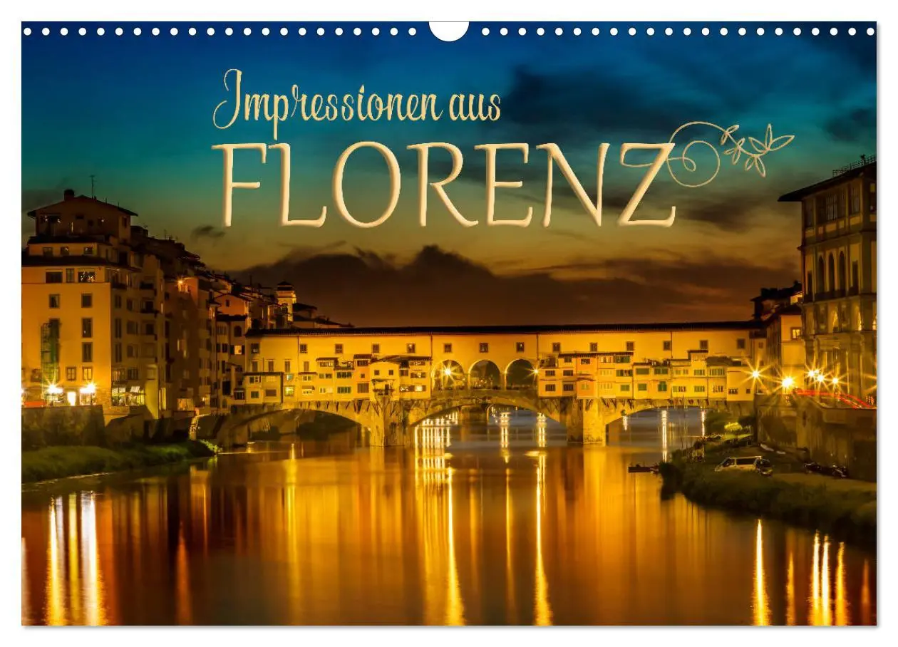 Cover: 9783457812143 | Impressionen aus FLORENZ (Wandkalender 2026 DIN A3 quer), CALVENDO...