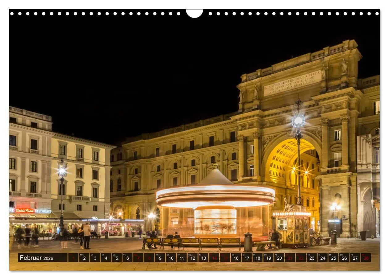 Bild: 9783457812143 | Impressionen aus FLORENZ (Wandkalender 2026 DIN A3 quer), CALVENDO...