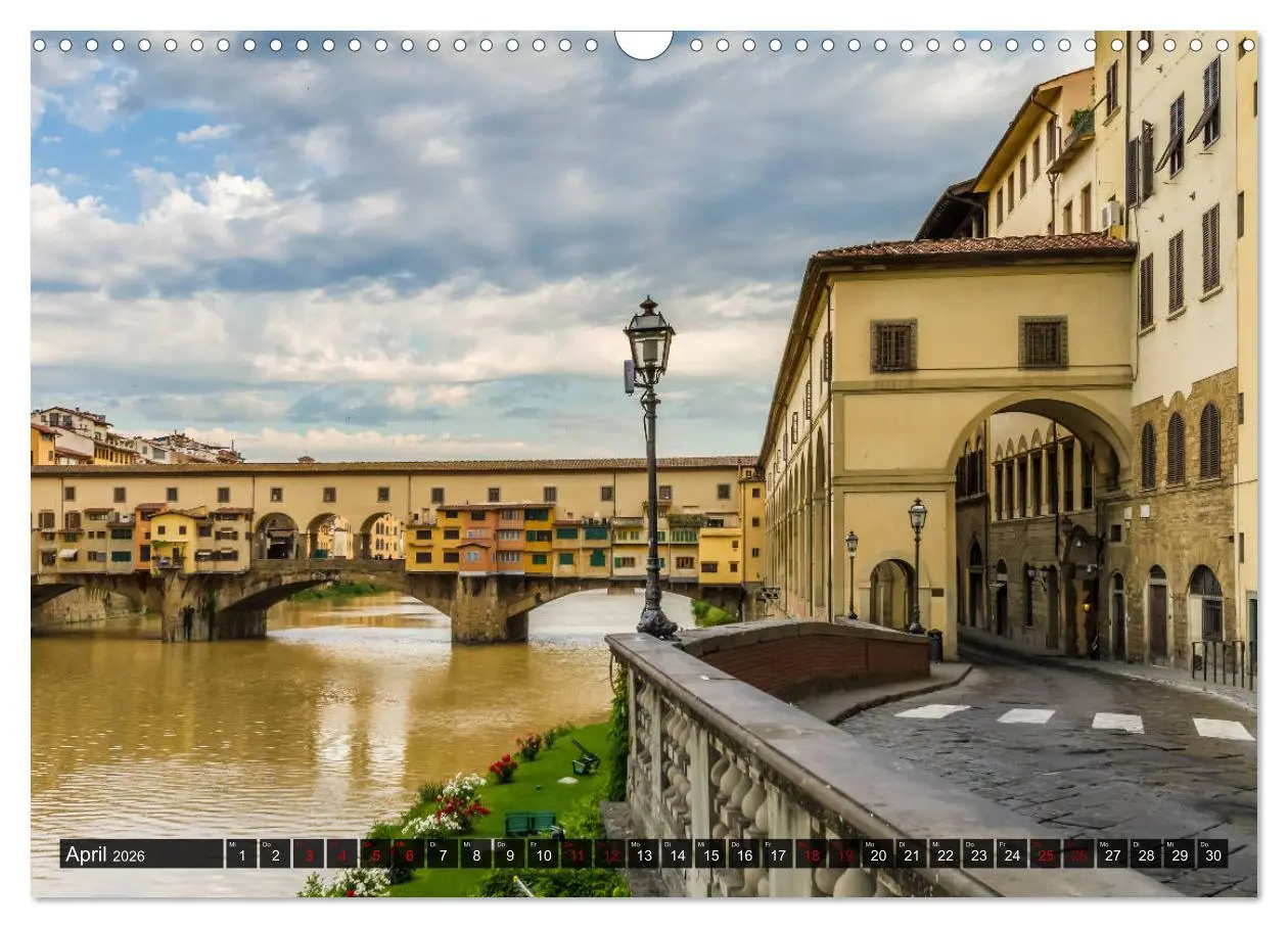 Bild: 9783457812143 | Impressionen aus FLORENZ (Wandkalender 2026 DIN A3 quer), CALVENDO...