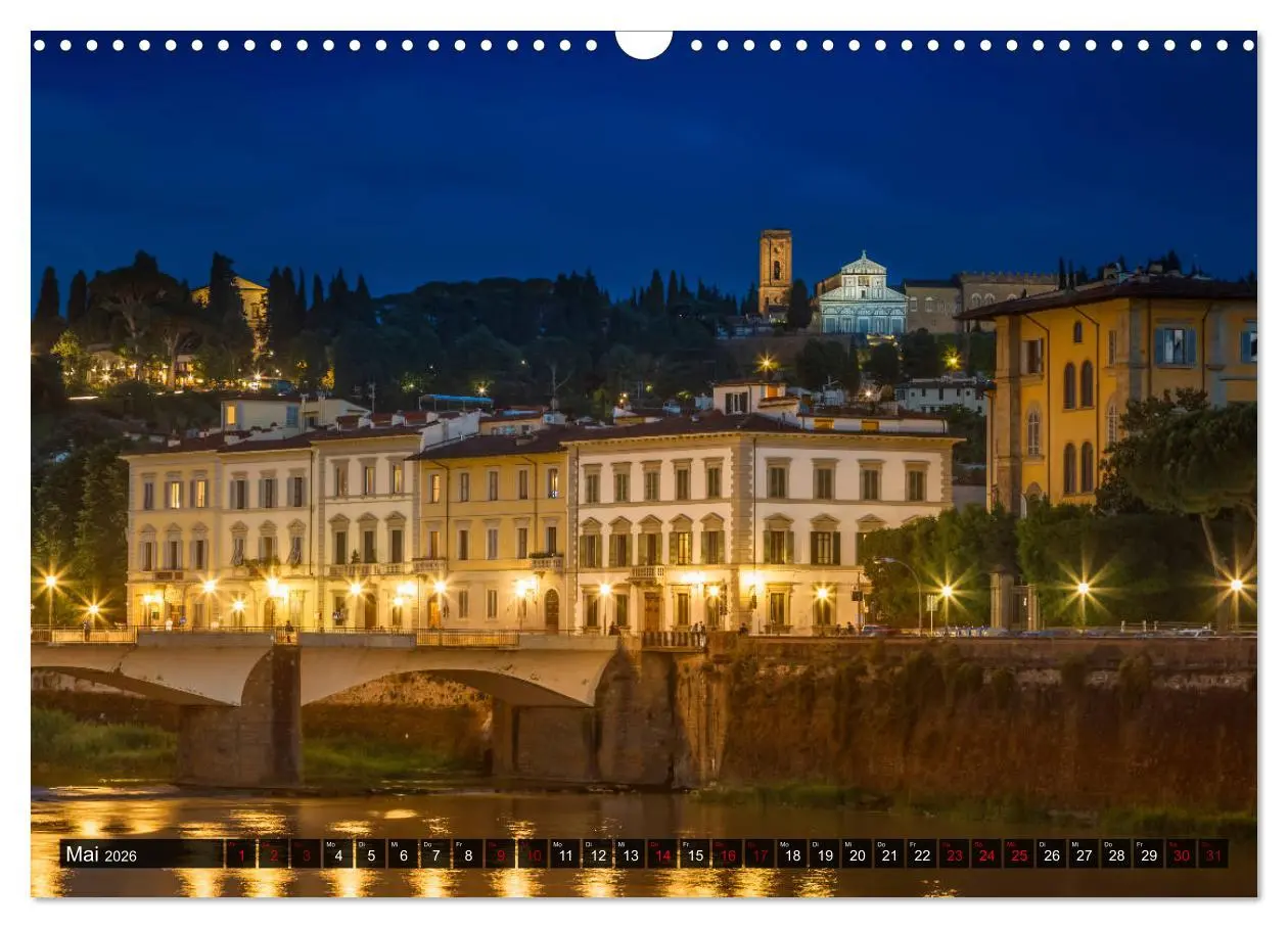 Bild: 9783457812143 | Impressionen aus FLORENZ (Wandkalender 2026 DIN A3 quer), CALVENDO...