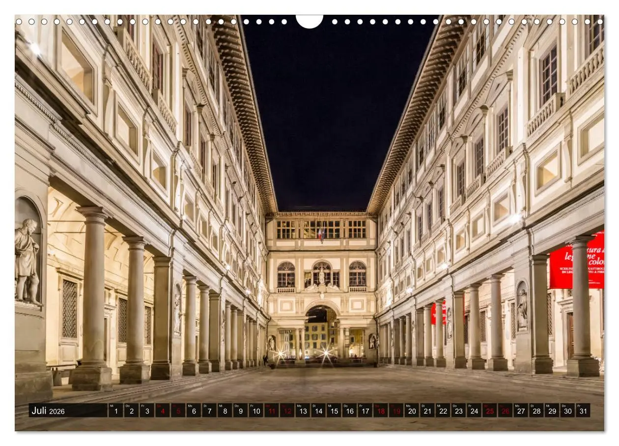 Bild: 9783457812143 | Impressionen aus FLORENZ (Wandkalender 2026 DIN A3 quer), CALVENDO...