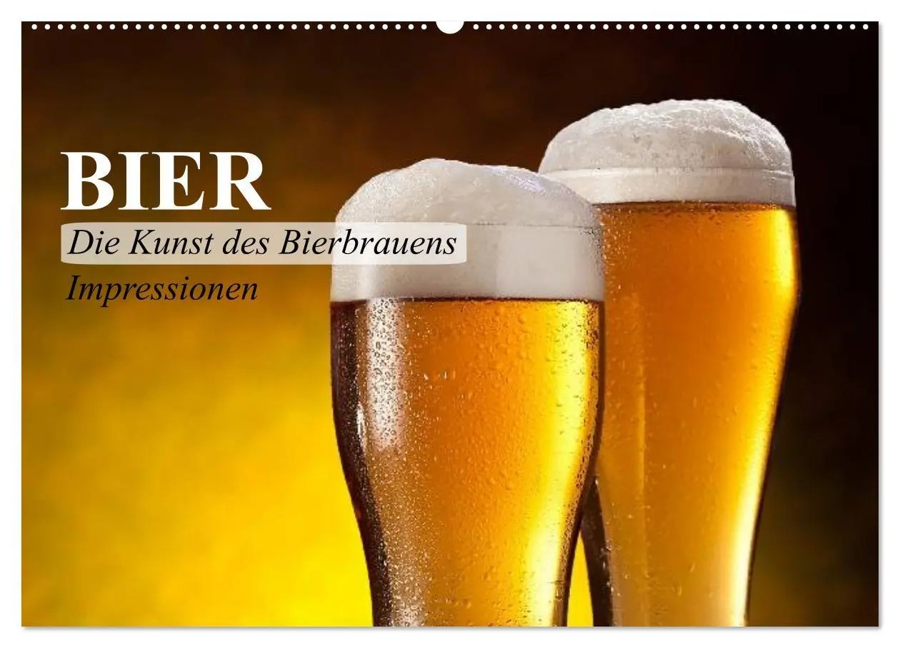 Cover: 9783457982143 | Bier. Die Kunst des Bierbrauens. Impressionen (Wandkalender 2026...