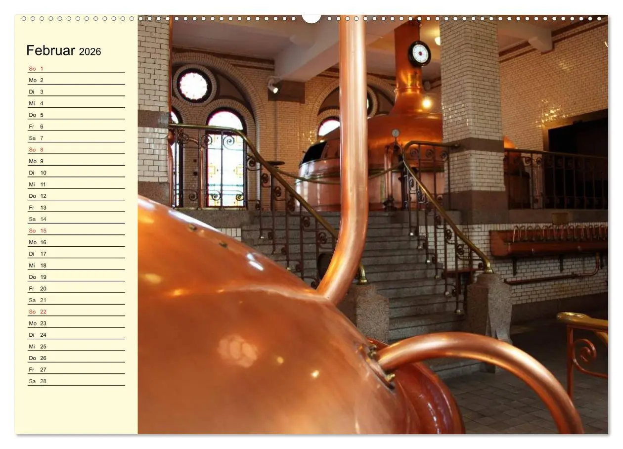 Bild: 9783457982143 | Bier. Die Kunst des Bierbrauens. Impressionen (Wandkalender 2026...