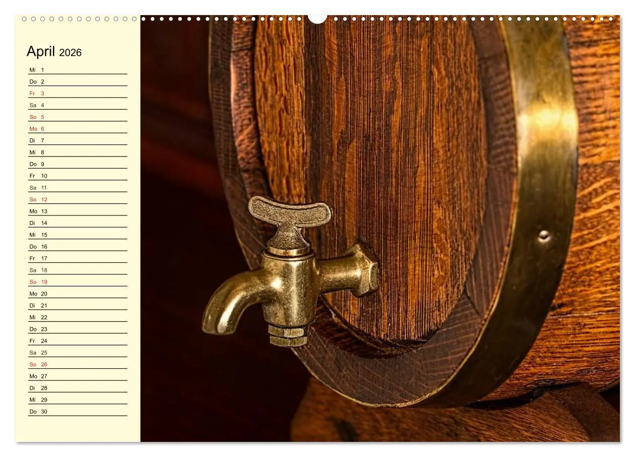 Bild: 9783457982143 | Bier. Die Kunst des Bierbrauens. Impressionen (Wandkalender 2026...