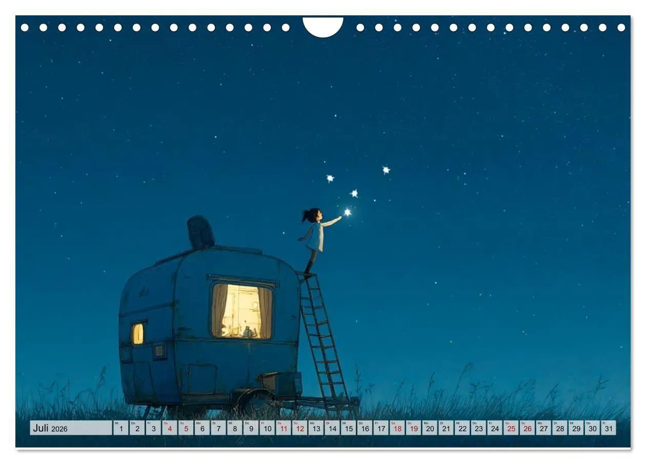 Bild: 9783516692143 | Caravanesque (Wandkalender 2026 DIN A4 quer), CALVENDO Monatskalender