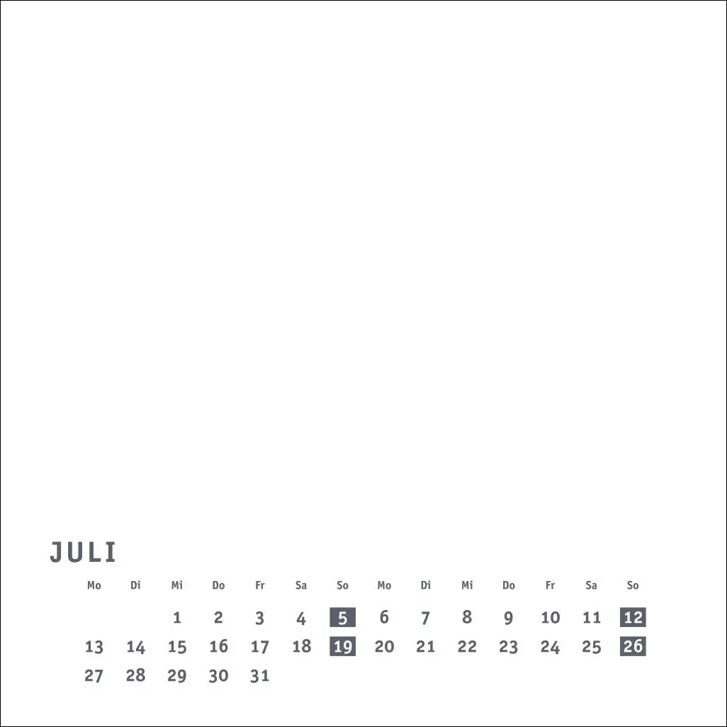 Bild: 9783756412143 | Premium-Bastelkalender weiß klein 2026 | Kalender | Spiralbindung