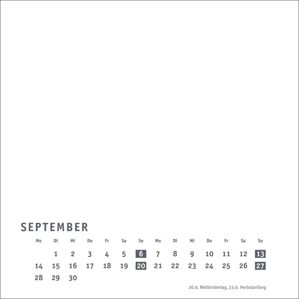 Bild: 9783756412143 | Premium-Bastelkalender weiß klein 2026 | Kalender | Spiralbindung