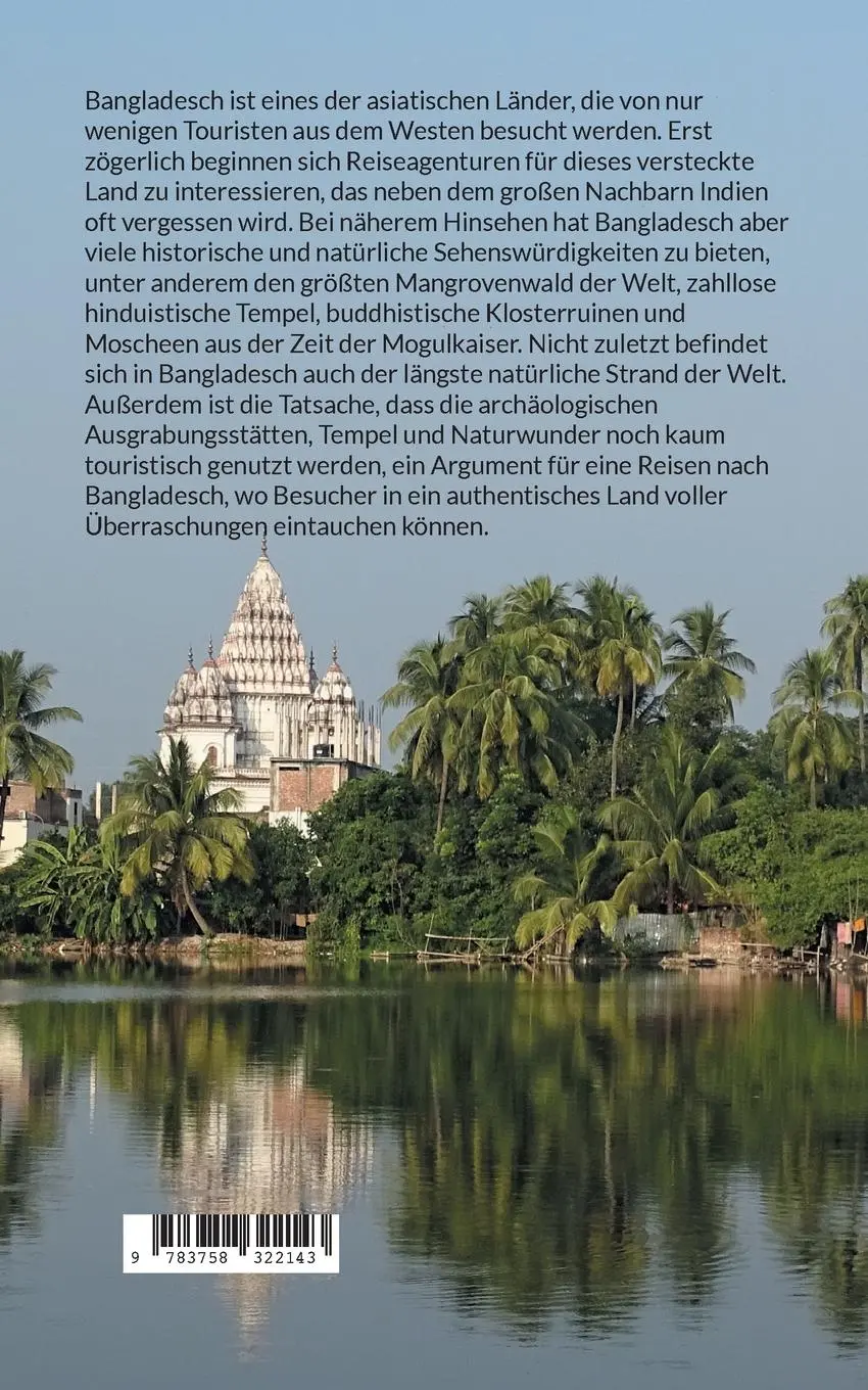 Rückseite: 9783758322143 | Bangladesch entdecken | Reiseführer durch das alte Bengalen | Sonntag