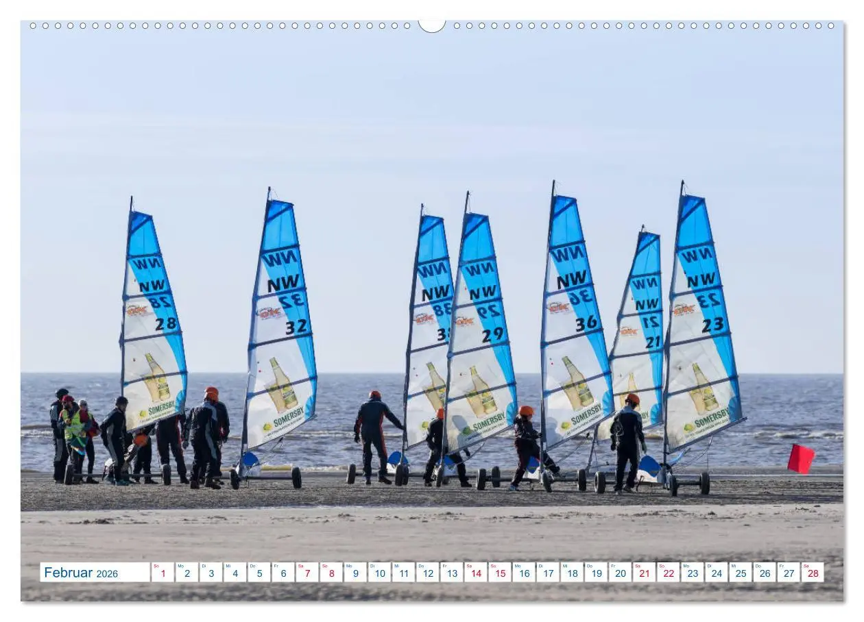 Bild: 9783457732243 | St. Peter-Ording Stranderlebnisse (Wandkalender 2026 DIN A2 quer),...