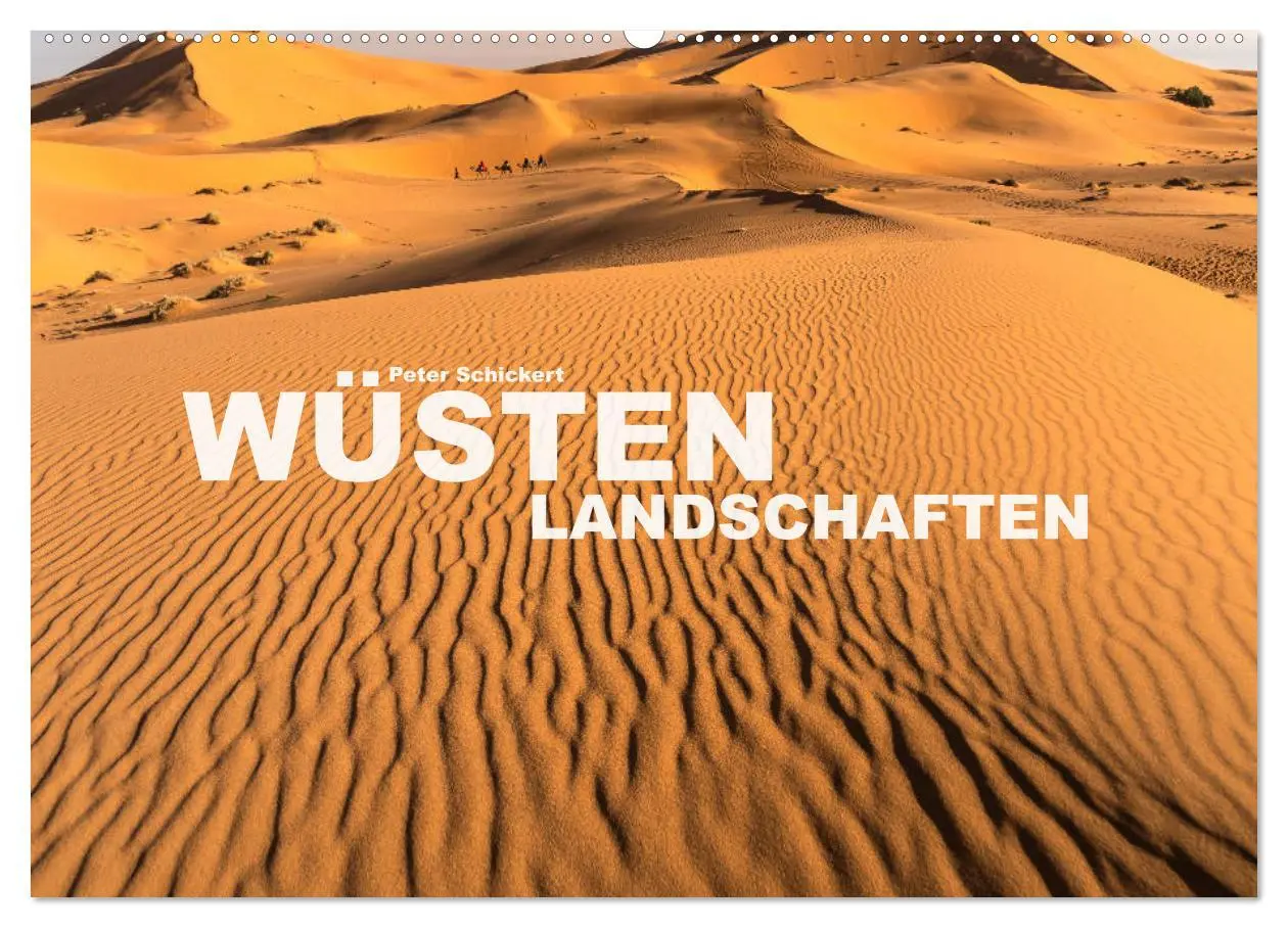 Cover: 9783457802243 | Wüstenlandschaften (Wandkalender 2026 DIN A2 quer), CALVENDO...