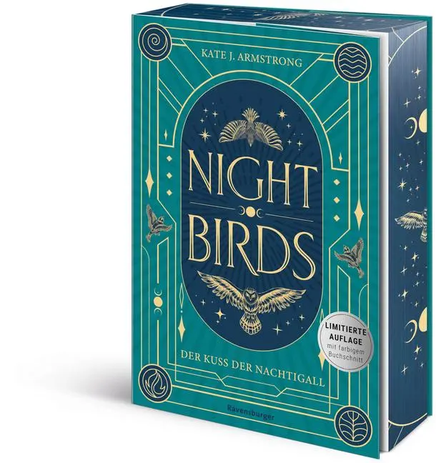 Cover: 9783473402243 | Nightbirds, Band 1 - Der Kuss der Nachtigall | Kate J. Armstrong