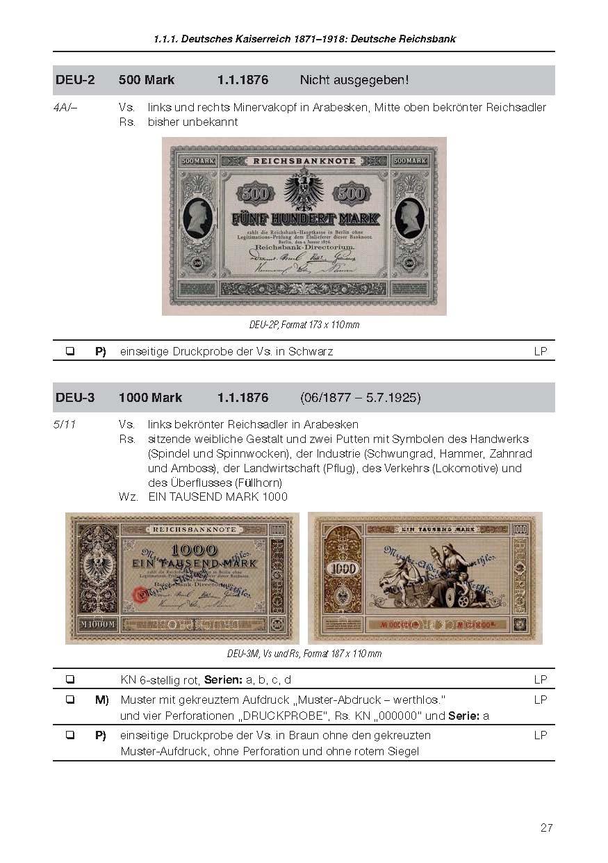 Bild: 9783866462243 | Die deutschen Banknoten ab 1871 | Hans-Ludwig Grabowski | Buch | 2023