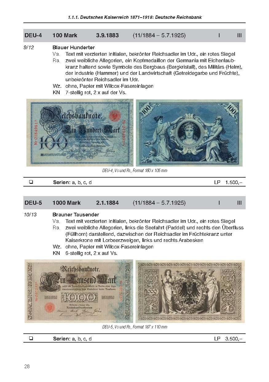 Bild: 9783866462243 | Die deutschen Banknoten ab 1871 | Hans-Ludwig Grabowski | Buch | 2023