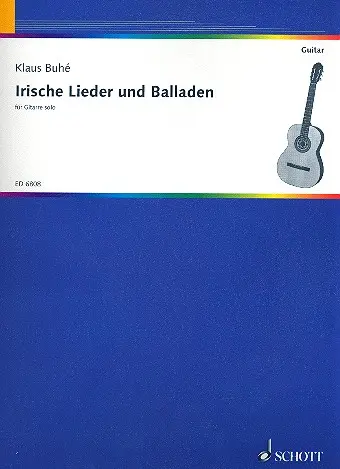 Cover: 9790001072243 | Irische Lieder &amp; Balladen Git. | Buch | 1980 | Schott Music