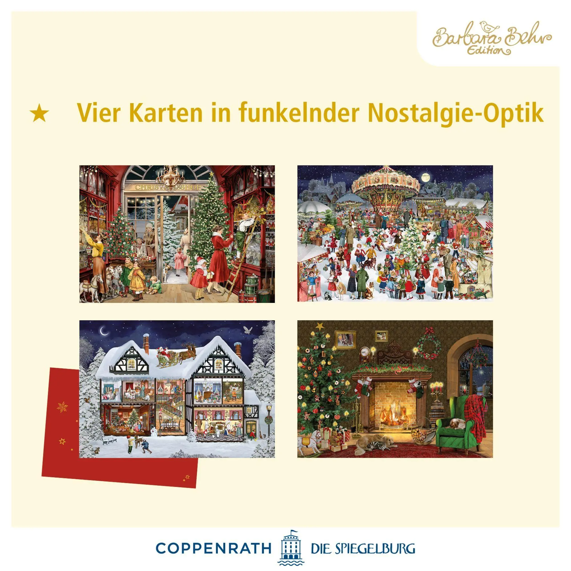 Bild: 4050003972343 | Mini-Adventskalender - Advent voll Nostalgie | Barbara Behr | Kalender