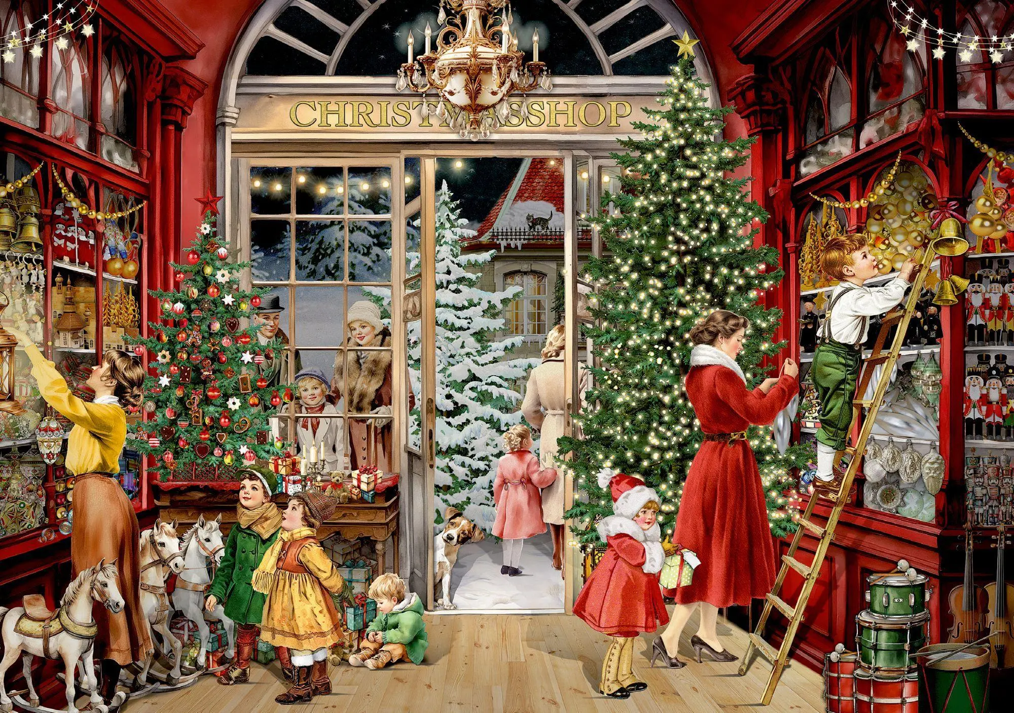 Bild: 4050003972343 | Mini-Adventskalender - Advent voll Nostalgie | Barbara Behr | Kalender
