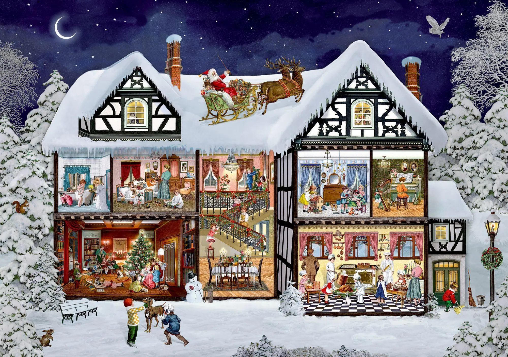 Bild: 4050003972343 | Mini-Adventskalender - Advent voll Nostalgie | Barbara Behr | Kalender