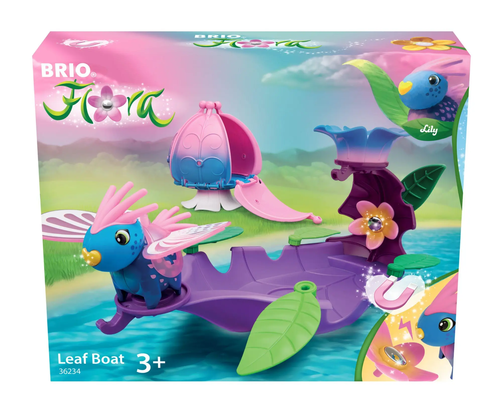Cover: 7312350362343 | BRIO Flora - 36234 Lilys Blatt-Boot Spielset für endlosen...